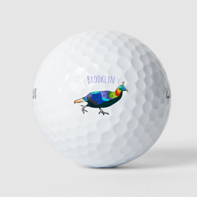 Cartoon Golfball (Vorderseite)