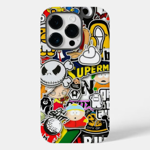 Cartoon Graffiti Case-Mate iPhone 14 Pro Hülle