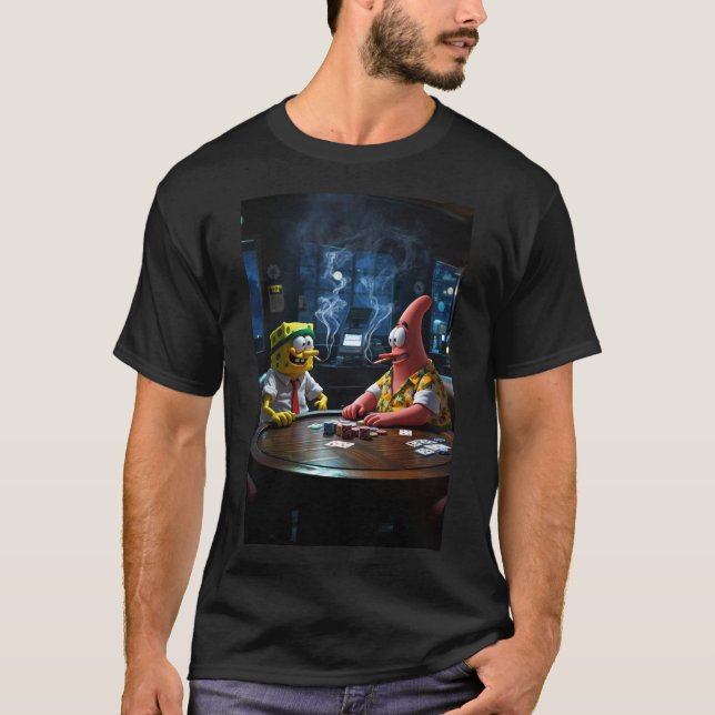 Cartoon Graphic T - Shirt (Vorderseite)