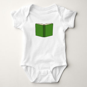 Cartoon Green Book Baby Strampler