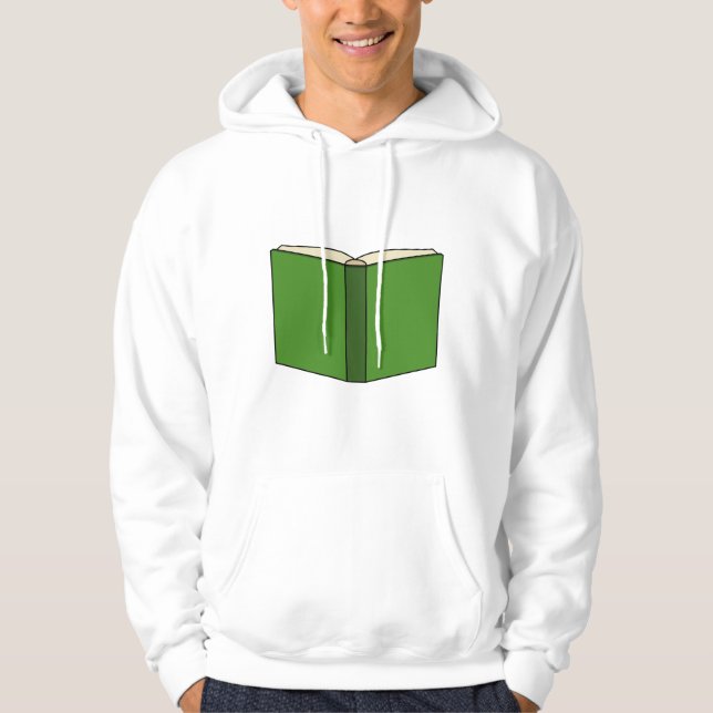 Cartoon Green Book Hoodie (Vorderseite)