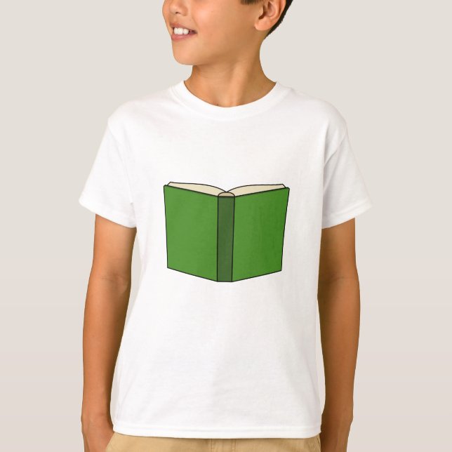 Cartoon Green Book T-Shirt (Vorderseite)