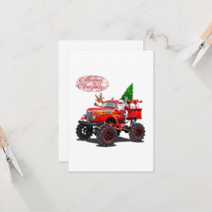 Cartoon Gruß Weihnachtskarte