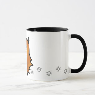 Cartoon Guinea Schweinefleisch (Peeling) Tasse