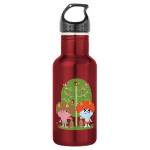 Cartoon gute Freunde Trinkflasche