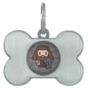 Cartoon Hagrid und Fang Character Art Tiermarke