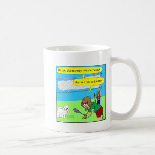 Cartoon Handschuh des Schlechten 474 Tasse