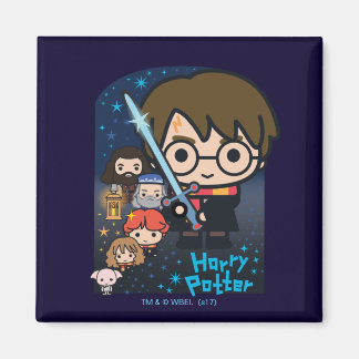 Cartoon Harry Potter Chamber of Secrets Graphic Magnet