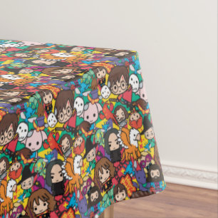 Cartoon-Harry-Potter-Charakter-Wurfvorlage Tischdecke
