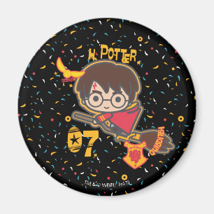 Cartoon Harry Potter Quidditch Sucher Magnet