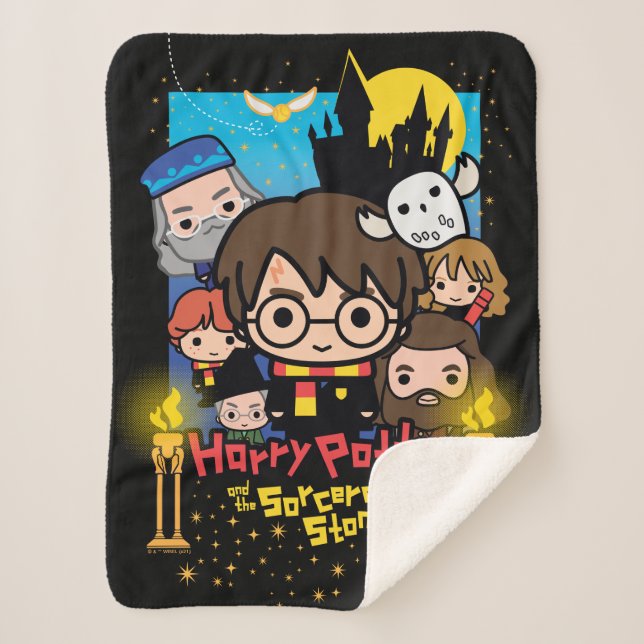 Cartoon Harry Potter und der Stein des Zauberers Sherpadecke (Vorderseite)