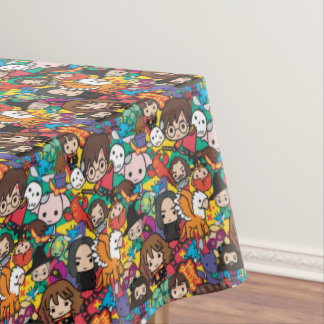Cartoon Harry Potter-Zeichen-Toss-Muster Tischdecke