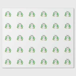 Cartoon-Hasen-Glanz Geschenkpapier