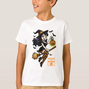 Cartoon Hexe - von Halloween genehmigt T-Shirt