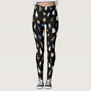 Cartoon Hogs Leggings