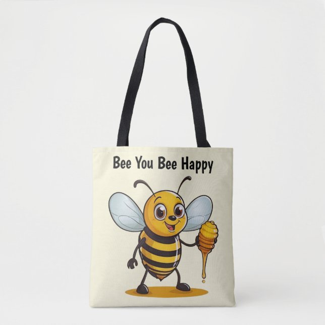 Cartoon Honey Bee Personalisiert (Vorderseite)