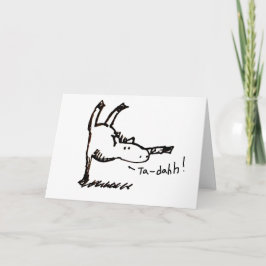 Cartoon Horse ¡Felicidades! Congratulations Card Karte