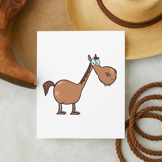Cartoon Horse Invitations Einladung (Von Creator hochgeladen)