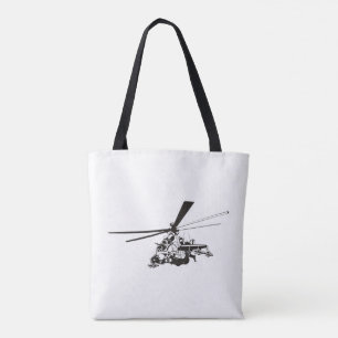 Cartoon-Hubschrauber "Hind"