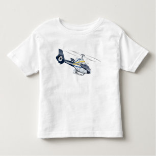 Cartoon-Hubschrauber Kleinkind T-shirt