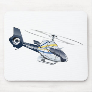 Cartoon-Hubschrauber Mousepad