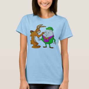Cartoon Humpty Dumpty women T - Shirt