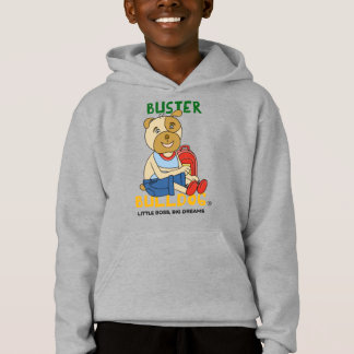 Cartoon-Hund-Design - Süßer lustiger Welpe für Kin Hoodie