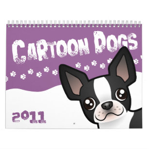 Cartoon-Hund züchtet 2011 Kalender