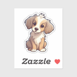 Cartoon-Hunde-Abbildung Aufkleber