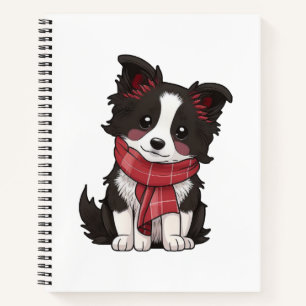 Cartoon-Hunde-Abbildung Notizbuch