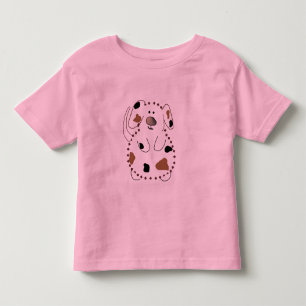 Cartoon-Hundet-shirts und -geschenke Kleinkind T-shirt