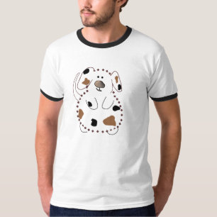 Cartoon-Hundet-shirts und -geschenke T-Shirt