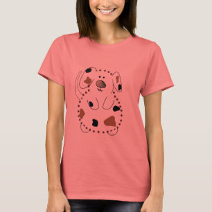 Cartoon-Hundet-shirts und -geschenke T-Shirt