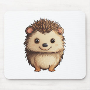 Cartoon-Igel-Abbildung Mousepad