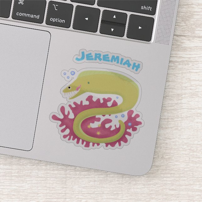 Cartoon-Illustration Aufkleber (Detail)