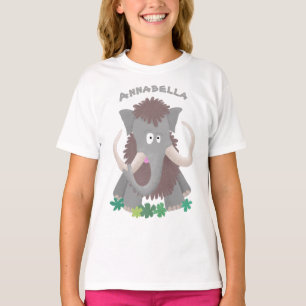 Cartoon-Illustration aus Wolle T-Shirt