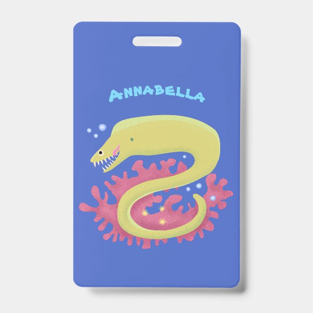 Cartoon-Illustration Ausweis (Vorderseite)