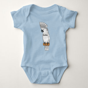 Cartoon-Illustration Baby Strampler