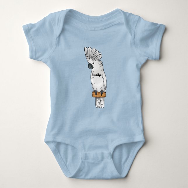 Cartoon-Illustration Baby Strampler (Vorderseite)