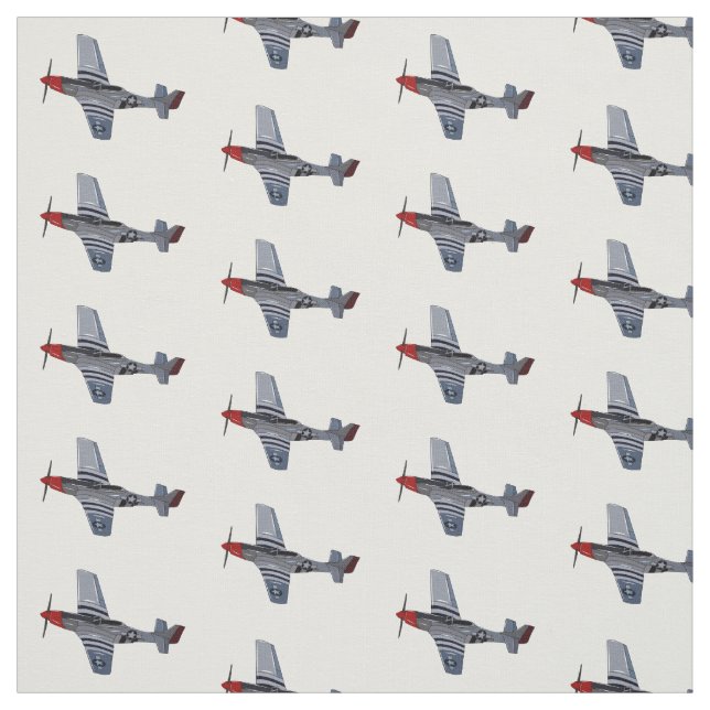 Cartoon-Illustration für Kampfbomber Stoff (Muster)