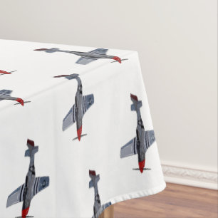 Cartoon-Illustration für Kampfbomber Tischdecke