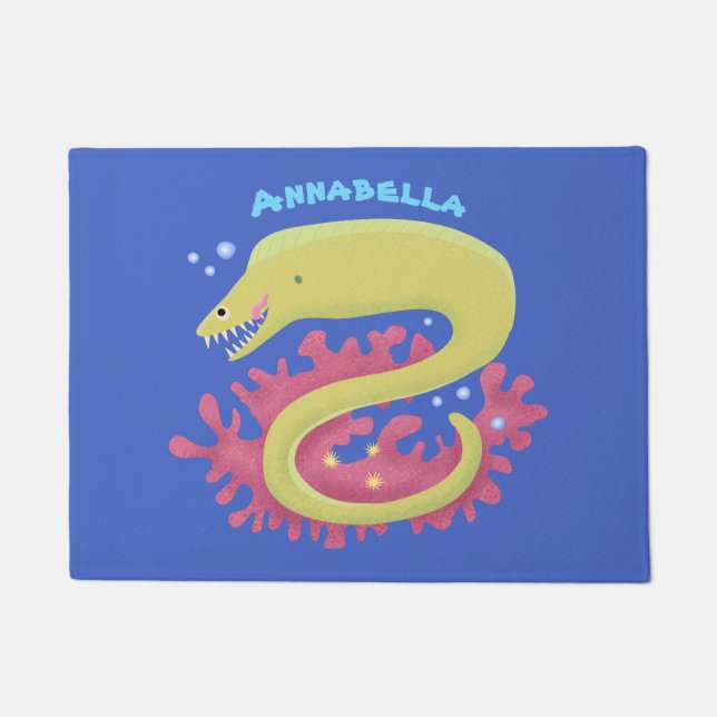 Cartoon-Illustration Fußmatte (Vorderseite)