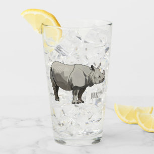 Cartoon-Illustration Glas