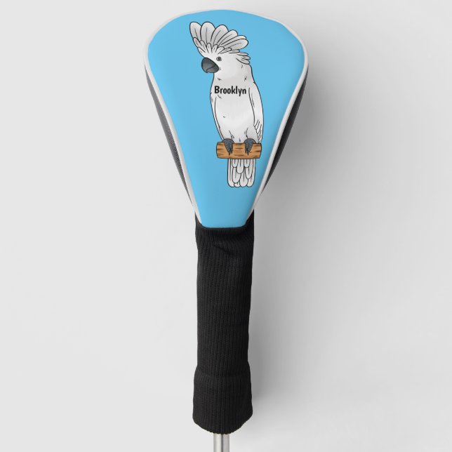 Cartoon-Illustration Golf Headcover (Vorderseite)