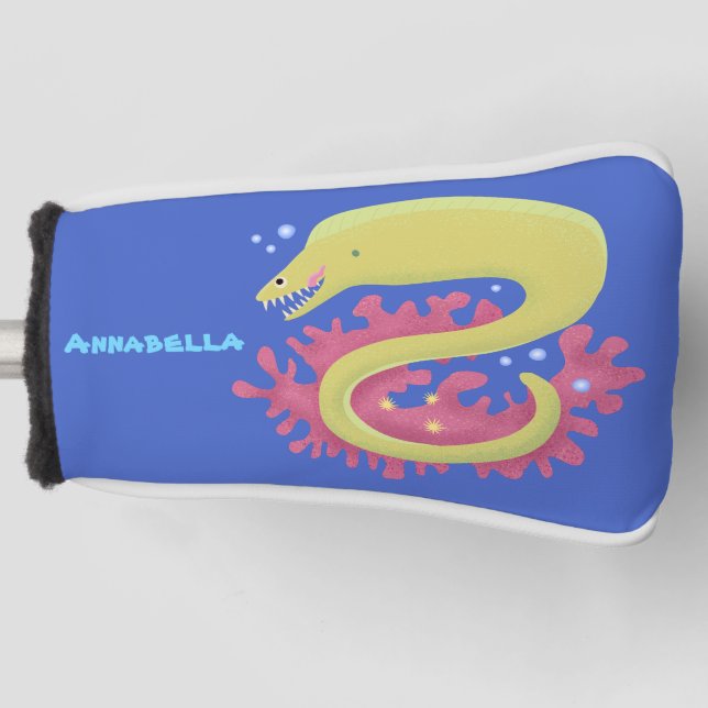 Cartoon-Illustration Golf Headcover (Vorderseite)