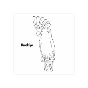 Cartoon-Illustration Gummistempel