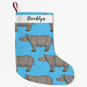 Cartoon-Illustration Kleiner Weihnachtsstrumpf