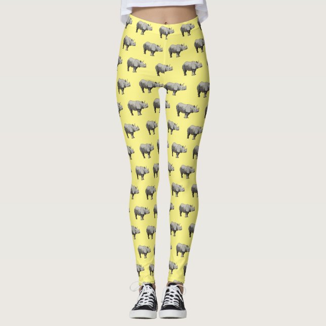 Cartoon-Illustration Leggings (Vorderseite)
