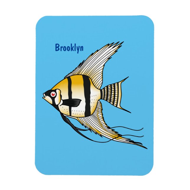 Cartoon-Illustration Magnet (Vertikal)