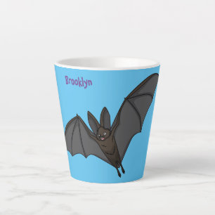 Cartoon-Illustration Milchtasse